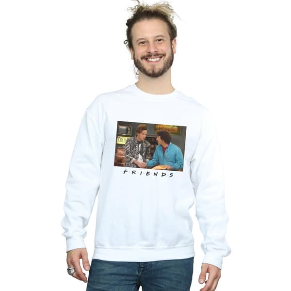 Friends Mens Ross And Chandler Handshake Sweatshirt