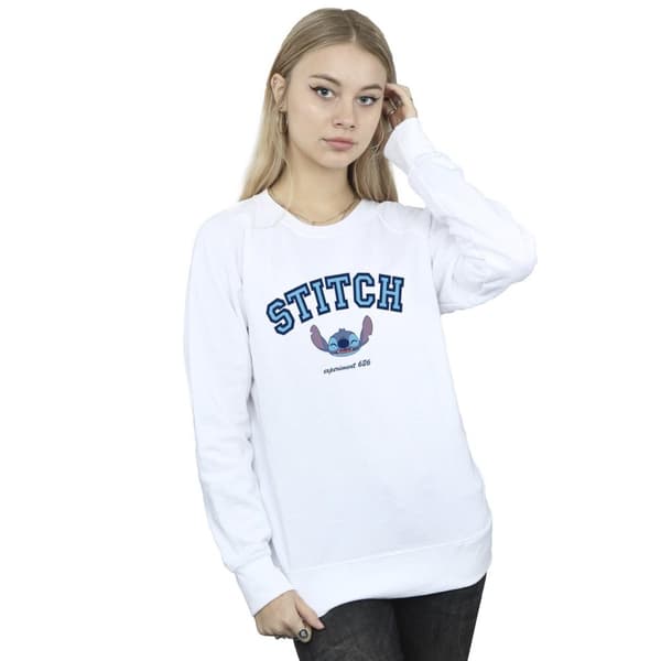 Disney Womens/Ladies Lilo And Stitch Collegial Sweatshirt