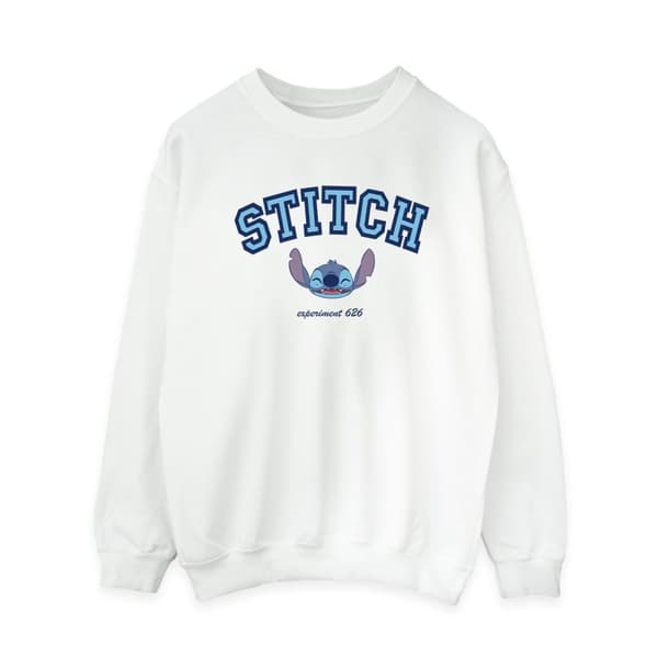 Disney Womens/Ladies Lilo And Stitch Collegial Sweatshirt