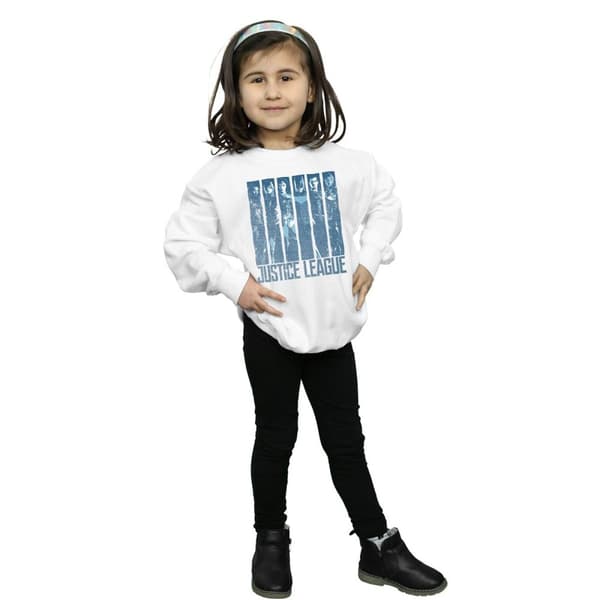 DC Comics Justice League Movie Double Indigo Sweatshirt för flickor