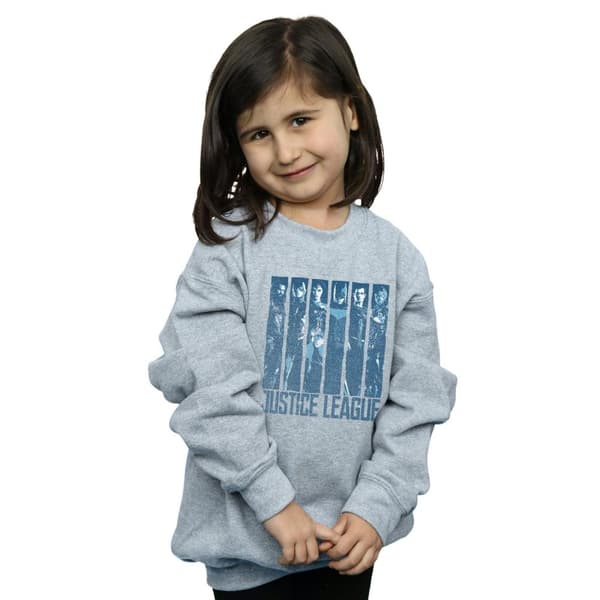 DC Comics Justice League Movie Double Indigo Sweatshirt för flickor