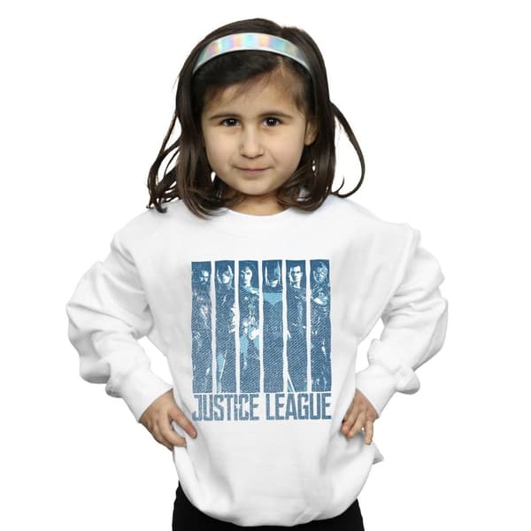 DC Comics Justice League Movie Double Indigo Sweatshirt för flickor