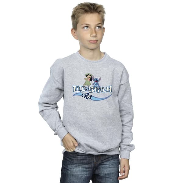 Disney Sweatshirt med Lilo And Stitch-figurer för pojkar