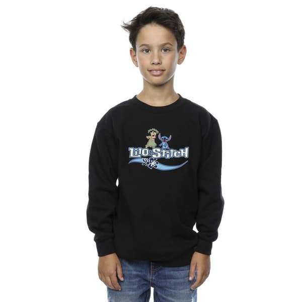 Disney Sweatshirt med Lilo And Stitch-figurer för pojkar