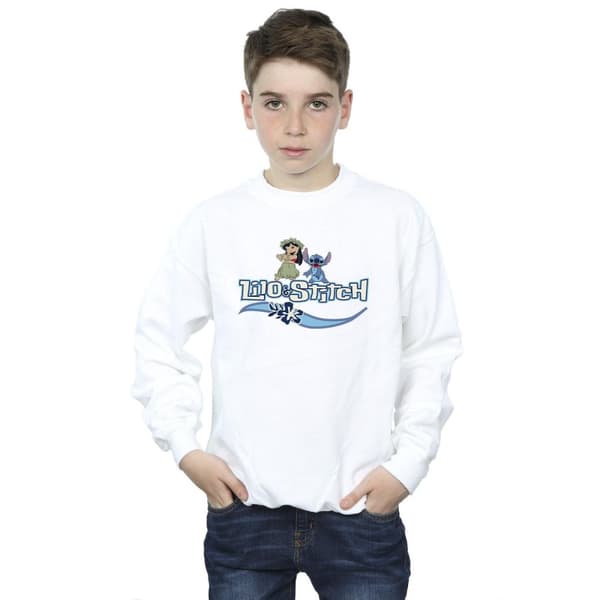 Disney Sweatshirt med Lilo And Stitch-figurer för pojkar
