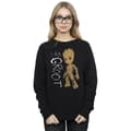 Miniatyrbillede 2 af 3: Marvel Womens/Ladies Guardians Of The Galaxy I Am Groot Scribbles Sweatshirt