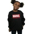 Miniatyrbild 2 av 3: Marvel Girls Logo Wash Care Sweatshirt