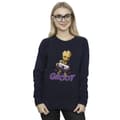 Miniatyrbilde 2 av 4: Guardians Of The Galaxy Womens/Ladies Groot Casette Sweatshirt