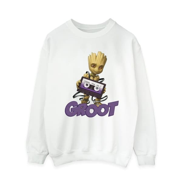Guardians Of The Galaxy Dam/Tjej Groot Casette Sweatshirt
