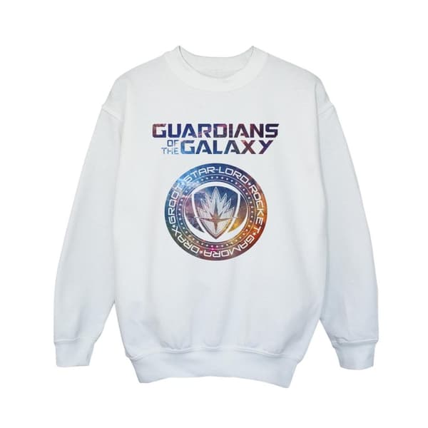 Marvel Boys Guardians Of The Galaxy Stars Fill Logo Sweatshirt