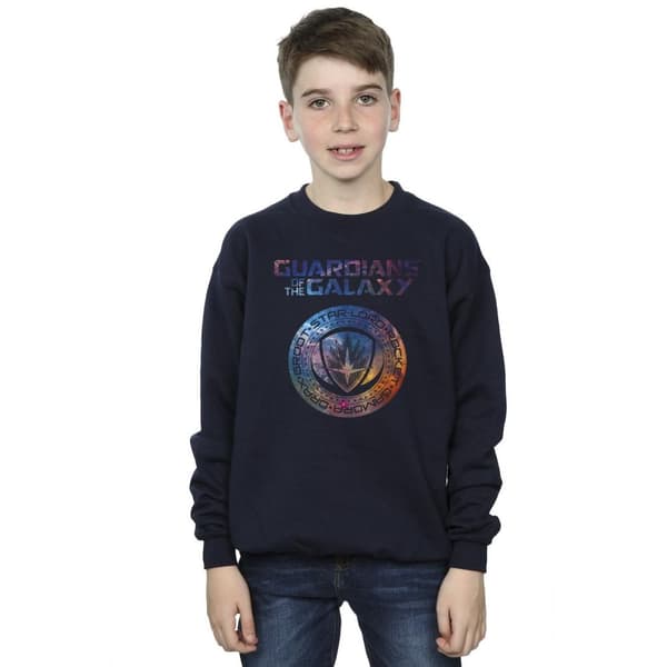 Marvel Boys Guardians Of The Galaxy Stars Fill Logo Sweatshirt