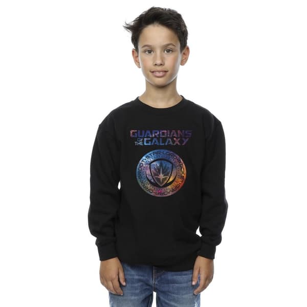 Marvel Boys Guardians Of The Galaxy Stars Fill Logo Sweatshirt
