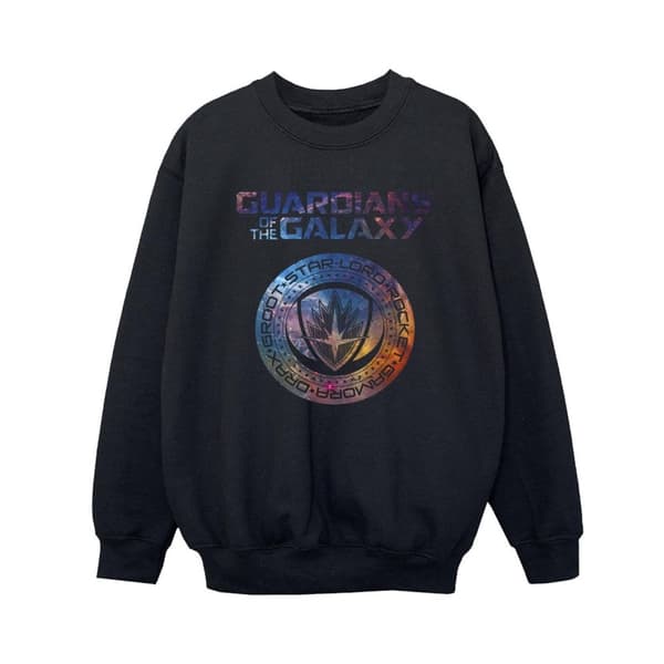 Marvel Boys Guardians Of The Galaxy Stars Fill Logo Sweatshirt