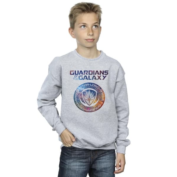 Marvel Boys Guardians Of The Galaxy Stars Fill Logo Sweatshirt