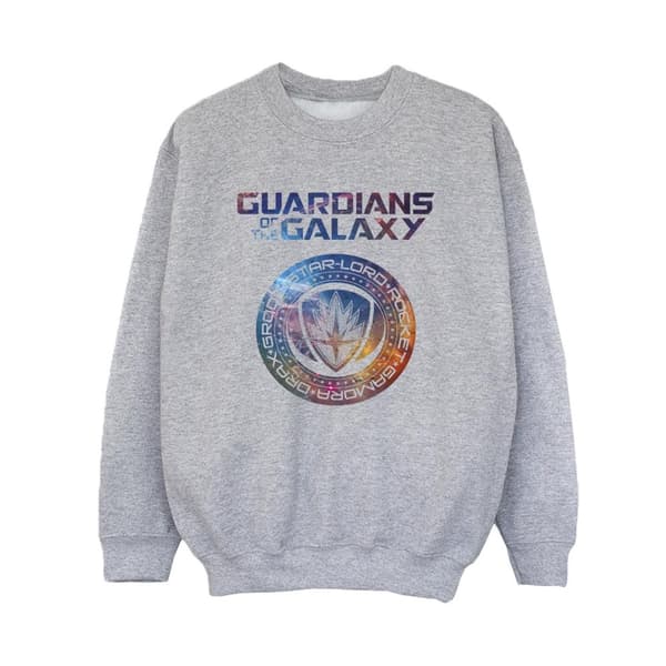 Marvel Boys Guardians Of The Galaxy Stars Fill Logo Sweatshirt