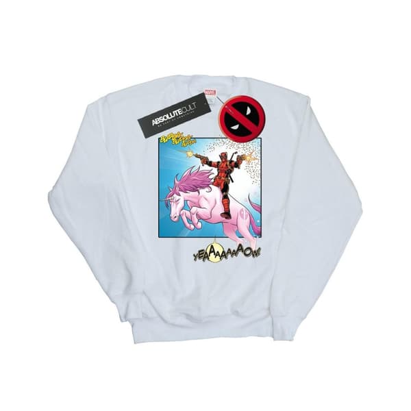 Marvel Mens Deadpool Hey You Sweatshirt