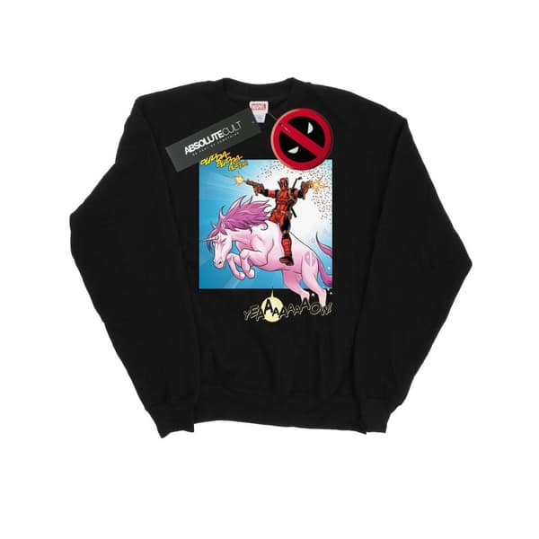 Marvel Mens Deadpool Hey You Sweatshirt
