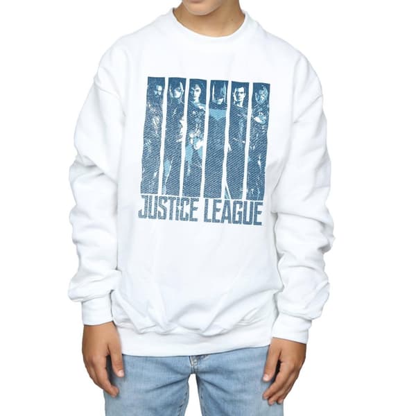 DC Comics Boys Justice League Movie Double Indigo Sweatshirt