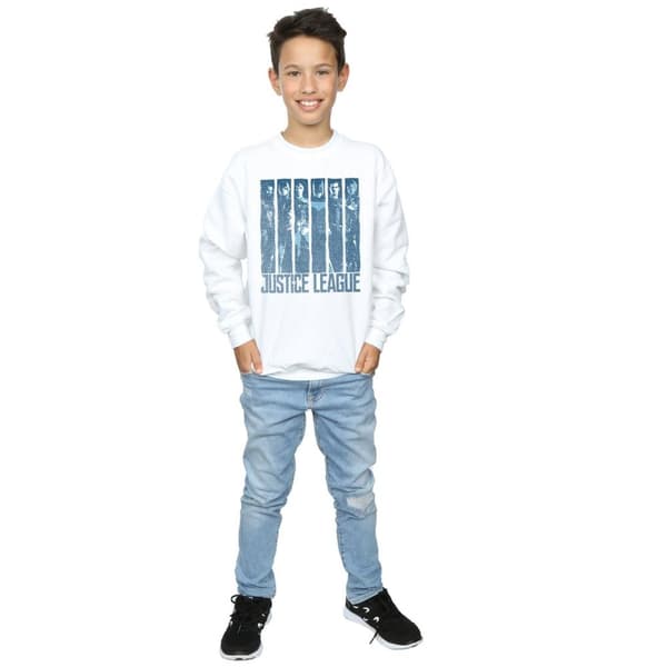 DC Comics Boys Justice League Movie Double Indigo Sweatshirt
