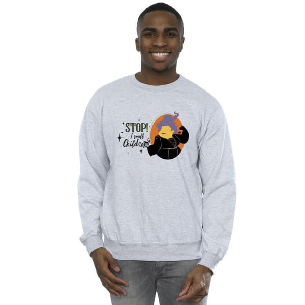 Disney Mens Hocus Pocus Stop Mary Sweatshirt