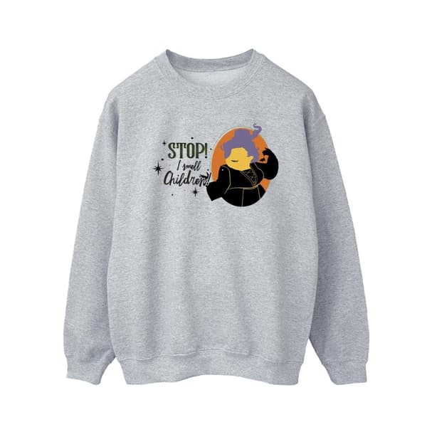 Disney Mens Hocus Pocus Stop Mary Sweatshirt