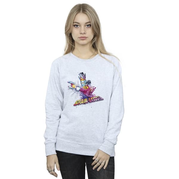 Marvel Dam/Tjej Guardians Of The Galaxy Abstrakt Star Lord Sweatshirt