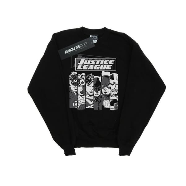 DC Comics Boys Justice League Stripes Sweatshirt