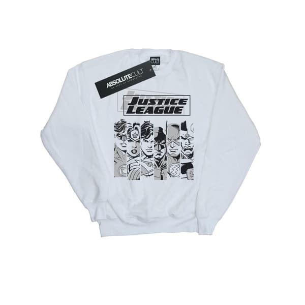 DC Comics Boys Justice League Stripes Sweatshirt