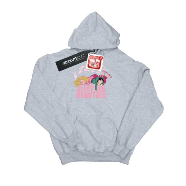 Disney Mens Wreck It Ralph Aurora And Vanellope Hoodie