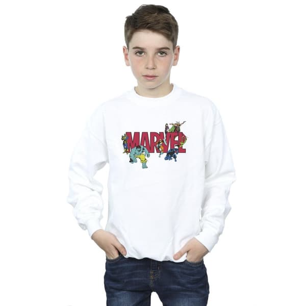 Marvel Boys Comics Characters Sweatshirt