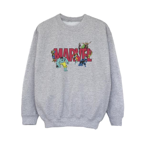 Marvel Boys Comics Characters Sweatshirt