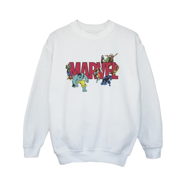 Marvel Boys Comics Characters Sweatshirt