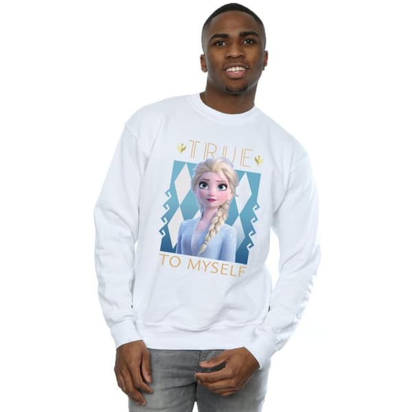 Disney Frozen 2 Elsa True To Myself - Sweatshirt för herrar