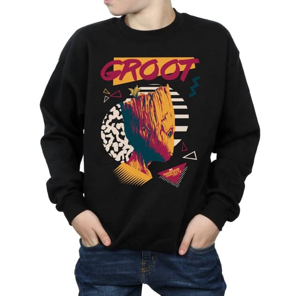 Marvel Boys Guardians Of The Galaxy Vol. 2 80s Groot Sweatshirt