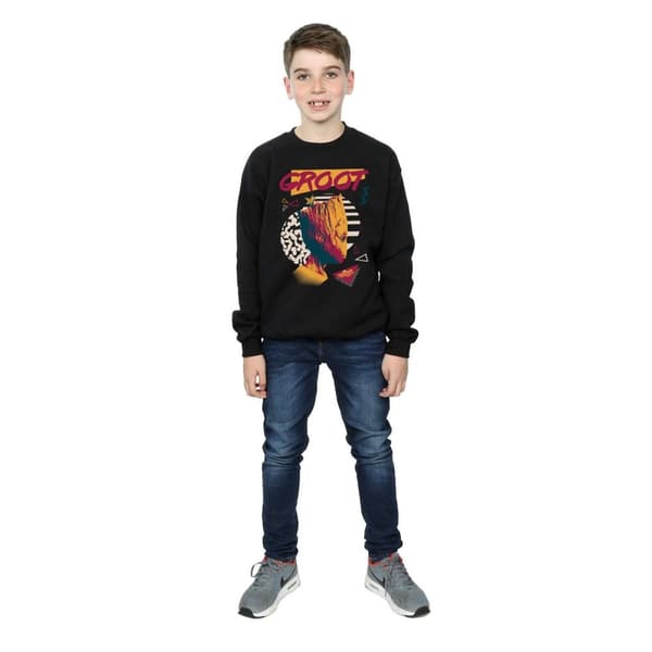 Marvel Boys Guardians Of The Galaxy Vol. 2 80s Groot Sweatshirt
