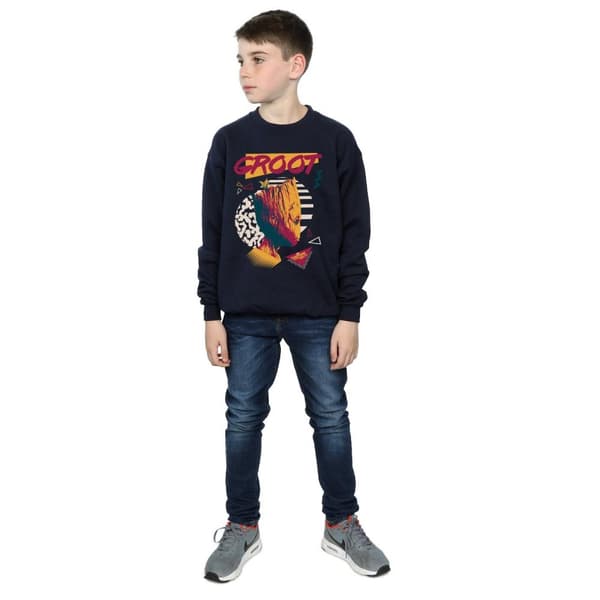Marvel Boys Guardians Of The Galaxy Vol. 2 80s Groot Sweatshirt