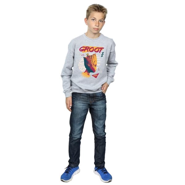 Marvel Boys Guardians Of The Galaxy Vol. 2 80s Groot Sweatshirt