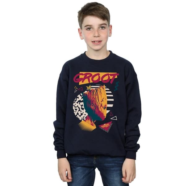 Marvel Boys Guardians Of The Galaxy Vol. 2 80s Groot Sweatshirt