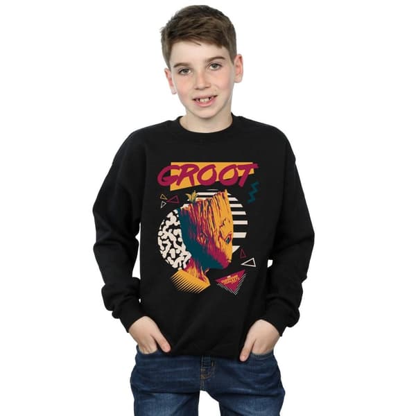 Marvel Boys Guardians Of The Galaxy Vol. 2 80s Groot Sweatshirt
