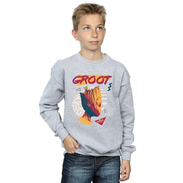 Marvel Boys Guardians Of The Galaxy Vol. 2 80s Groot Sweatshirt