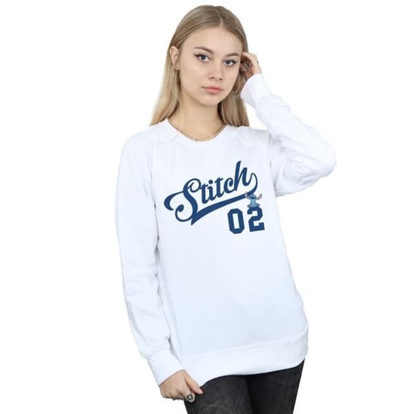 Disney Womens/Ladies Lilo And Stitch Athletic Sweatshirt