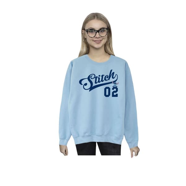 Disney Womens/Ladies Lilo And Stitch Athletic Sweatshirt