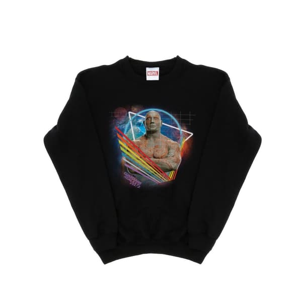 Marvel Boys Guardians Of The Galaxy Neon Drax Sweatshirt
