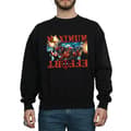 Miniatyrbillede 3 af 5: Marvel Mens Deadpool Maximum Effort Sweatshirt