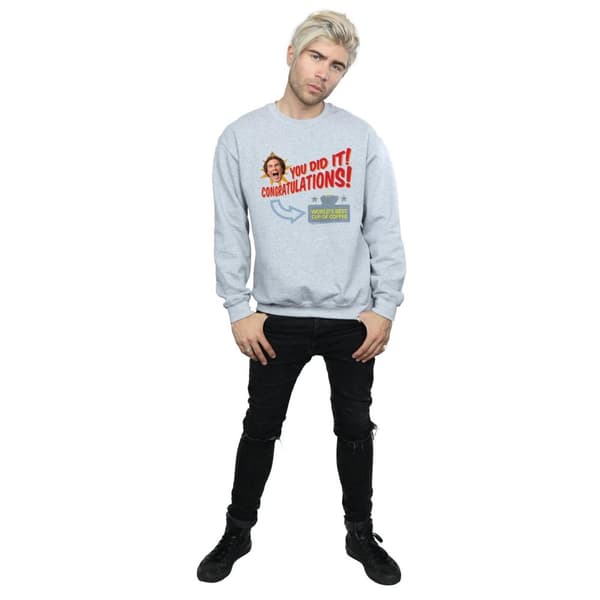 Elf Sweatshirt med världens bästa kaffe