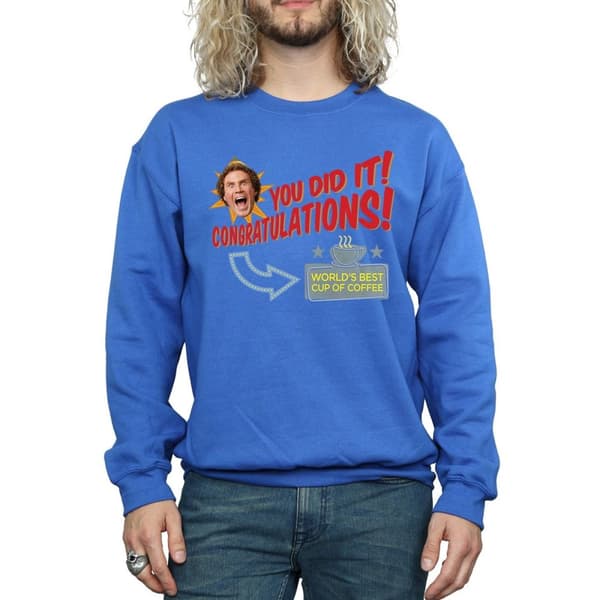 Elf Sweatshirt med världens bästa kaffe
