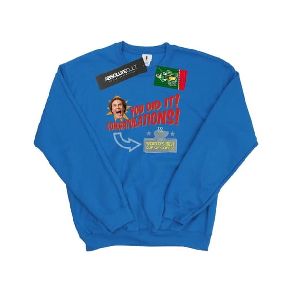 Elf Sweatshirt med världens bästa kaffe