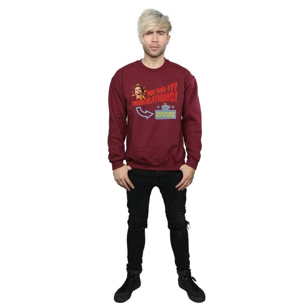Elf Sweatshirt med världens bästa kaffe