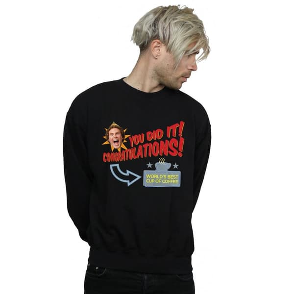 Elf Sweatshirt med världens bästa kaffe