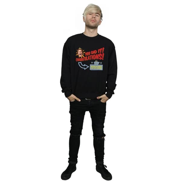 Elf Sweatshirt med världens bästa kaffe